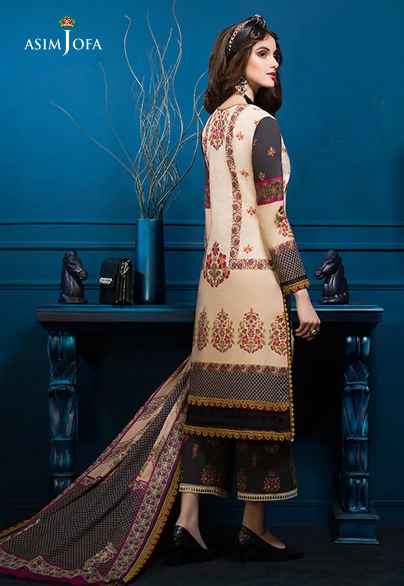 AJE-02 EMBROIDERED CAMBRIC 3 PCS