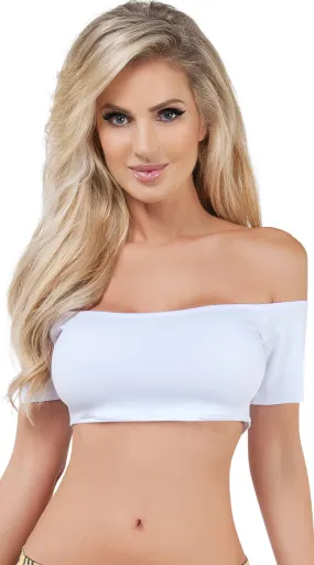 Bare Shoulder Crop Top