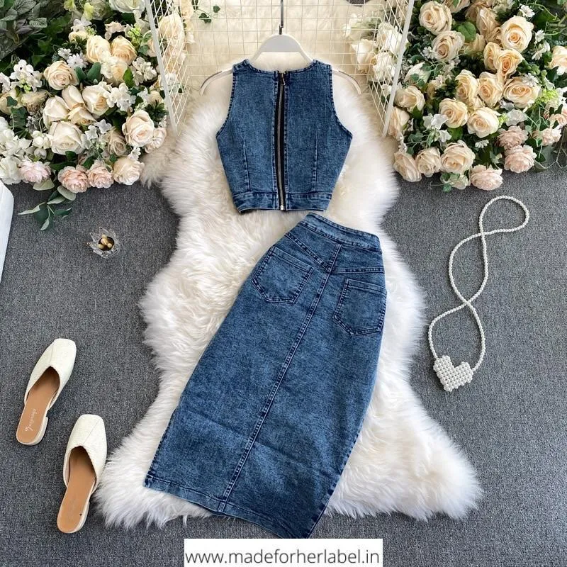 Blaire Denim Co-ords