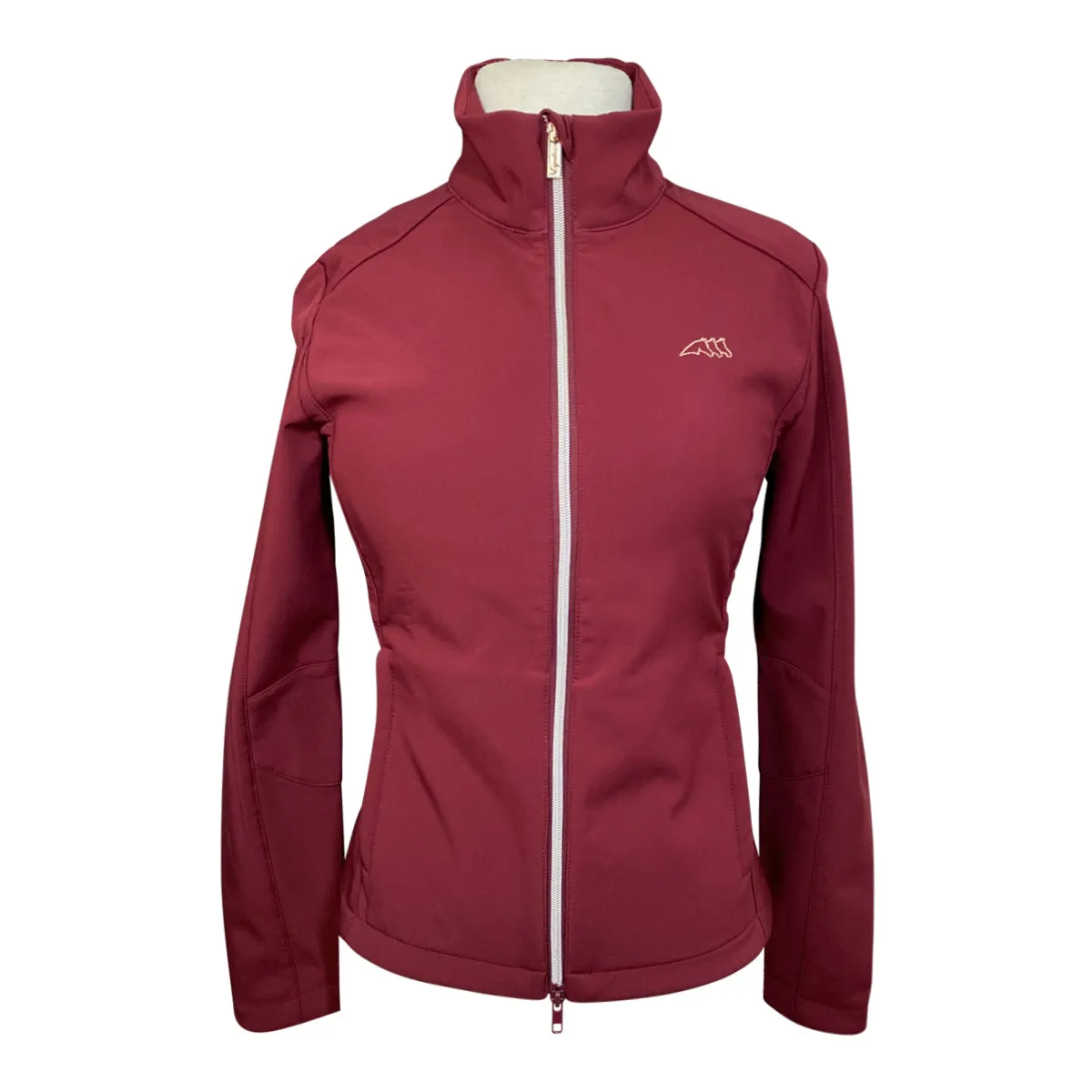 Equiline 'Ixoria' Softshell Jacket in Burgundy - Women's Small