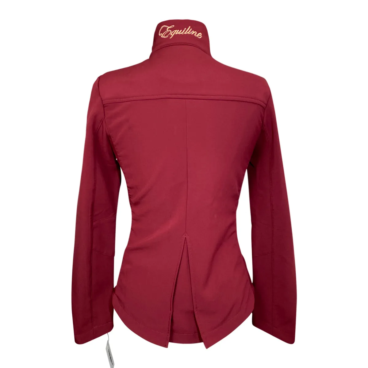 Equiline 'Ixoria' Softshell Jacket in Burgundy - Women's Small