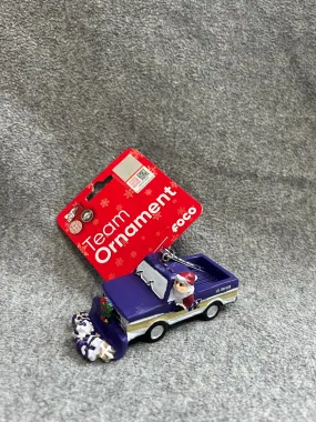 Foco University of Washington Snow Plow Ornament