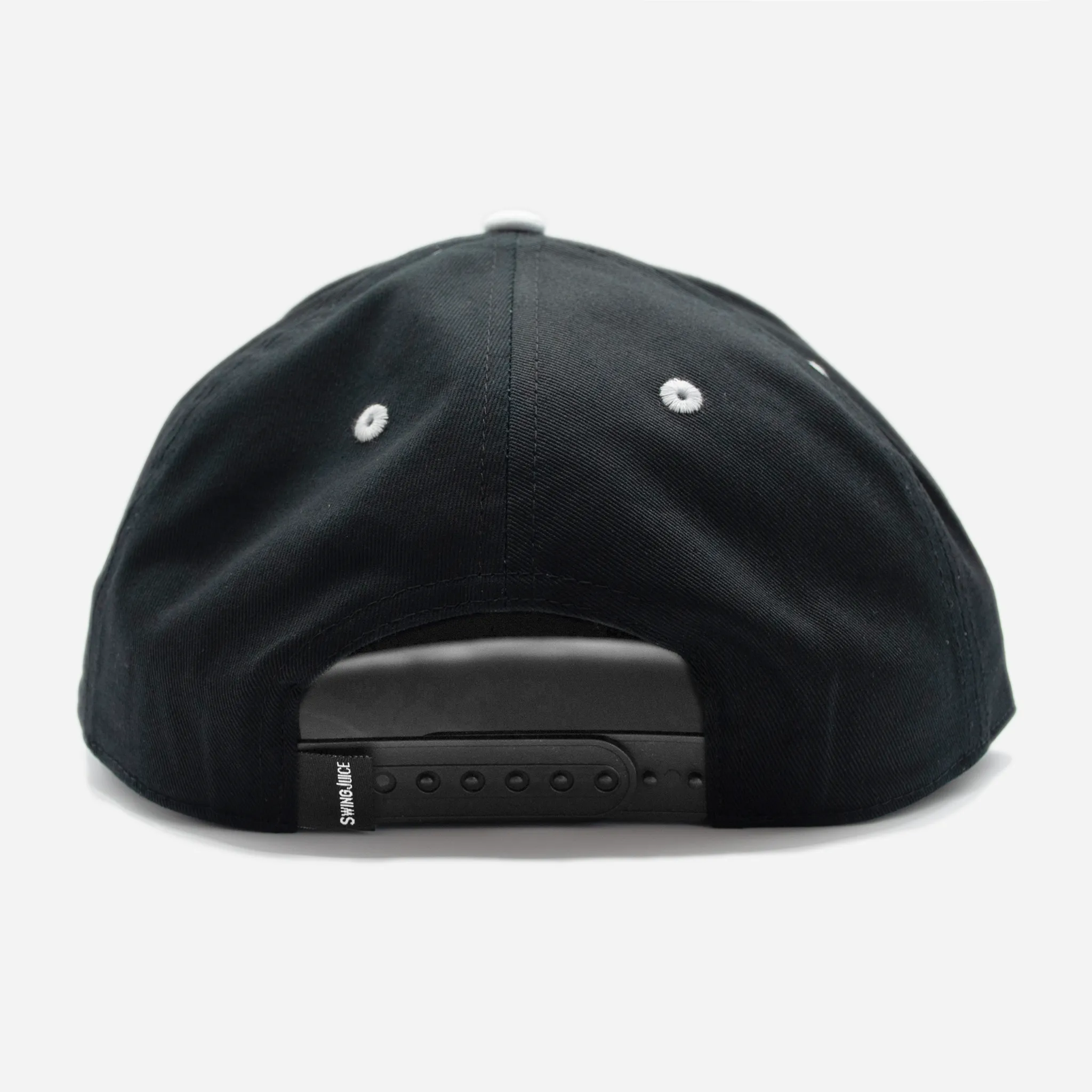 Golf Retro Rhythmic Lines Unisex Snapback Hat Black O/S