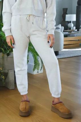 Kehlani Kick Start Jogger, Light Heather Grey | Z Supply