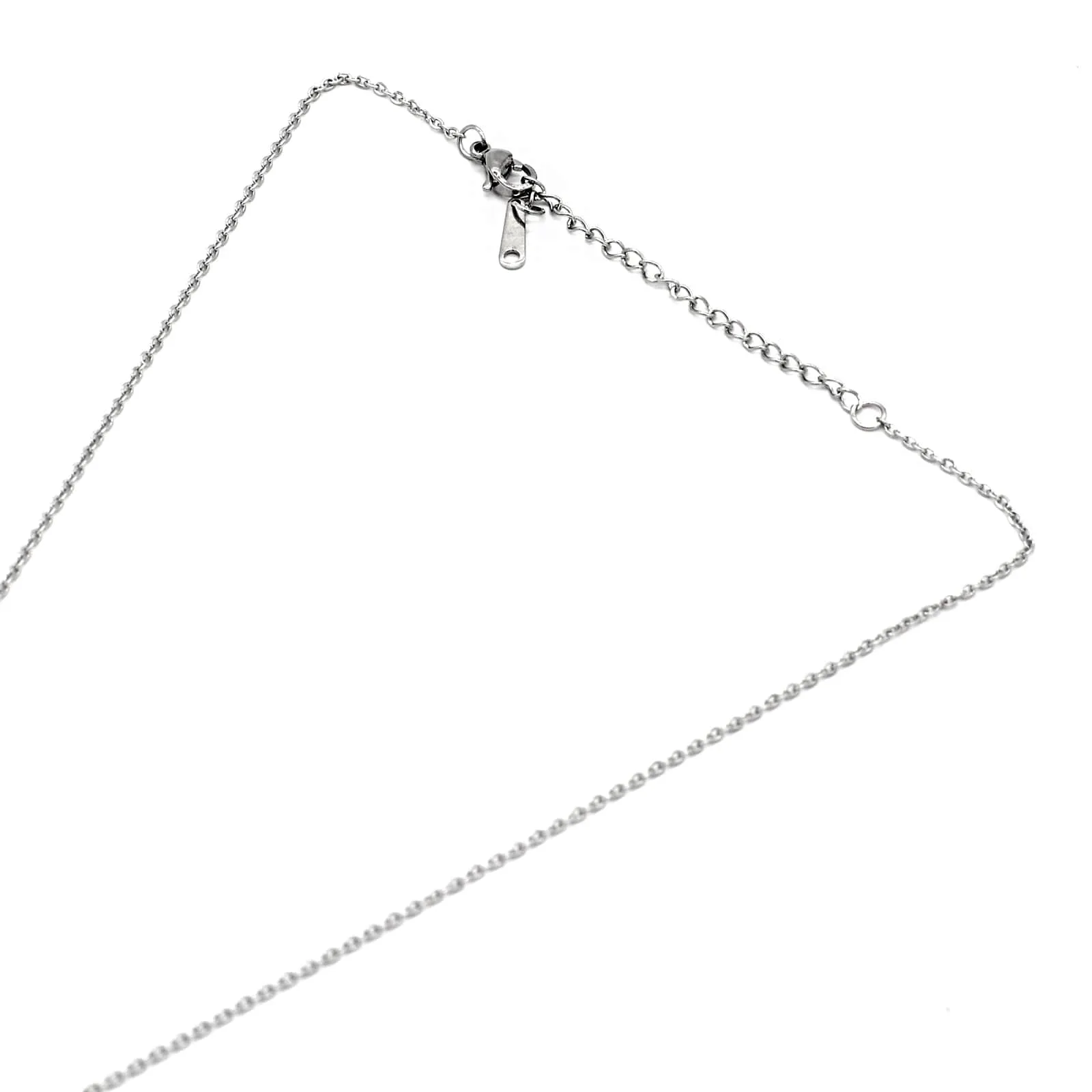 Let It Go Snow Flake Silver Necklace