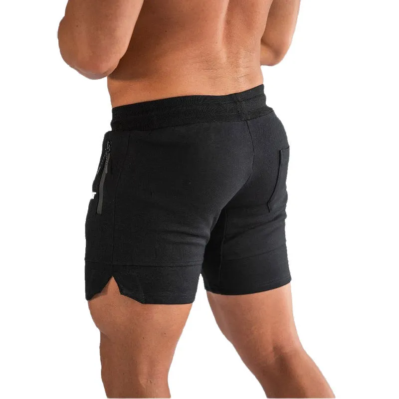 Men's lace-up fitness fast drying board shorts jogger swimming trunks