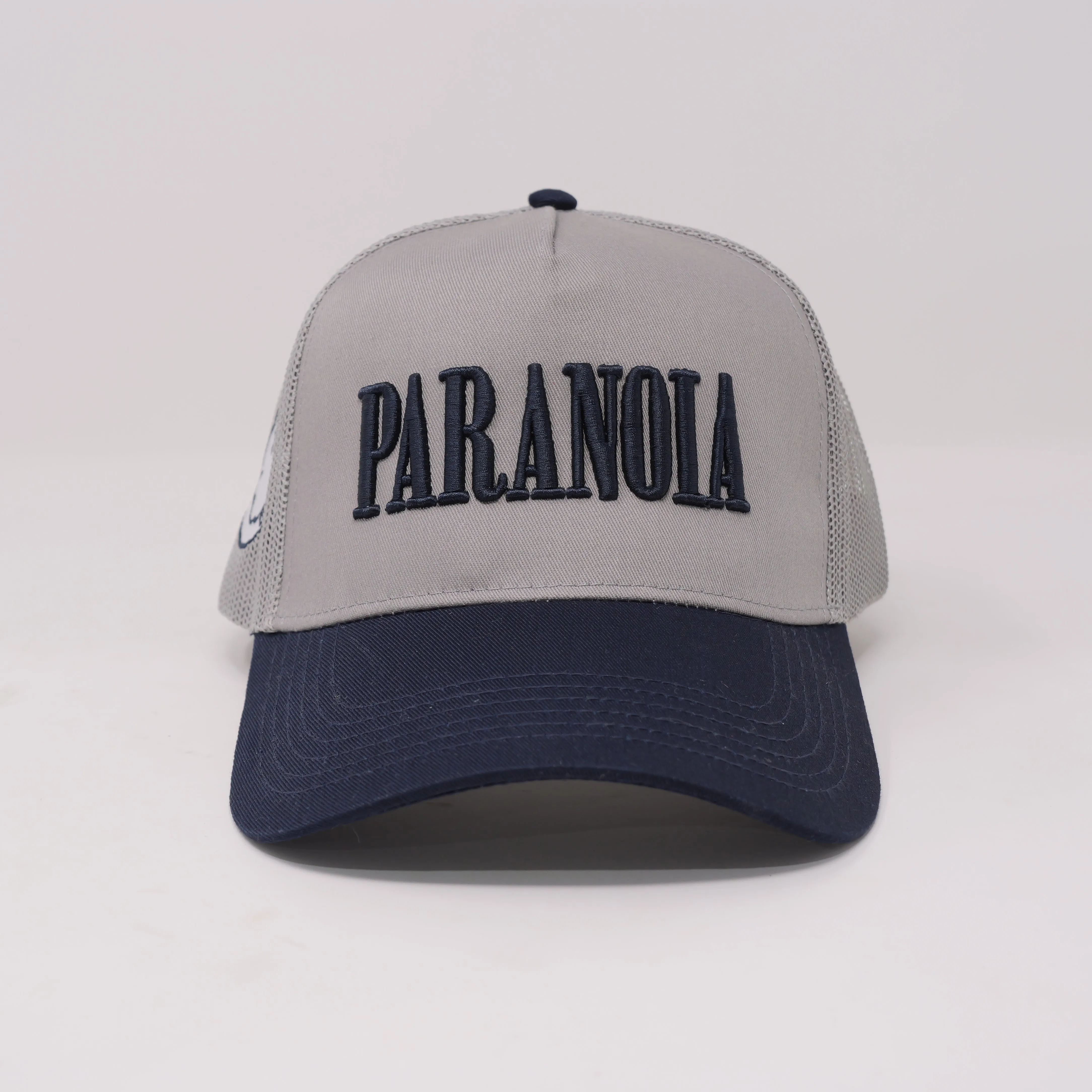 PARANOIA TRUCKER HAT GREY/NAVY